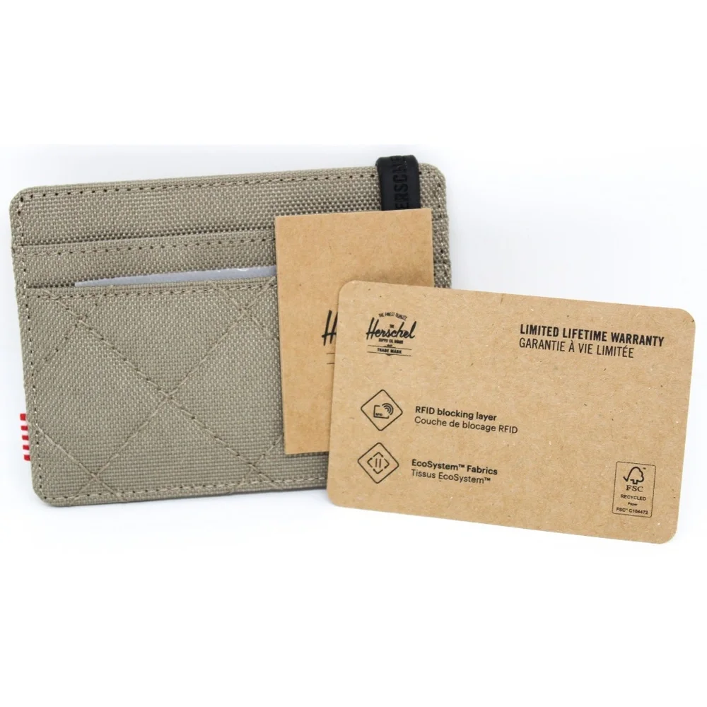 NWT Herschel Supply Co. Charlie RFID Card Holder